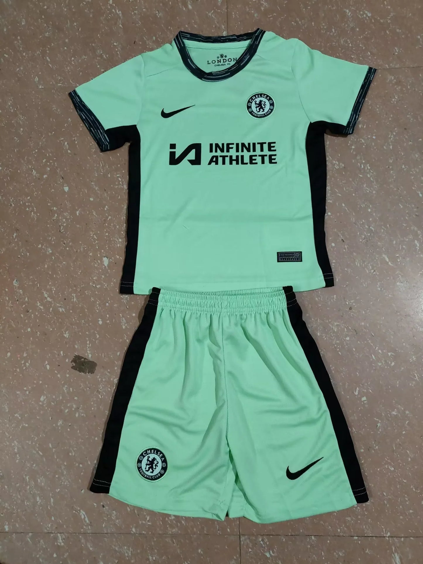 Kit Criança Terceiro Chelsea 2023/24