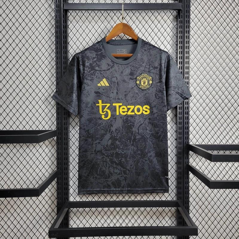 Camisola Black Co branded Manchester United 2024/25