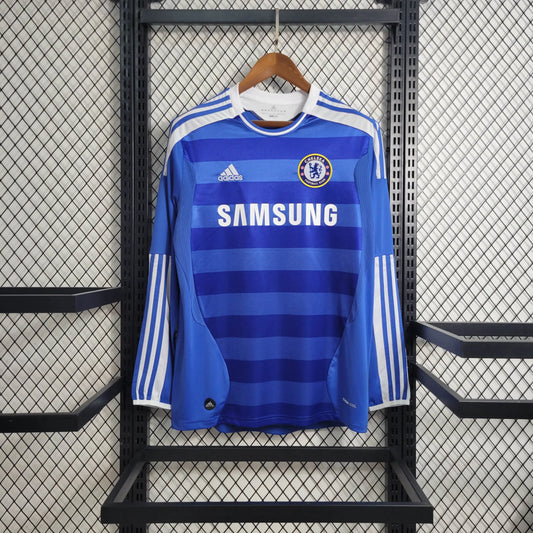 Chelsea Long Sleeve Home Shirt 2011/12