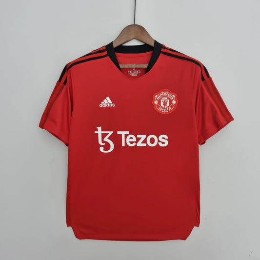 Maillot d'entraînement Manchester United Rouge 2 2021/22 