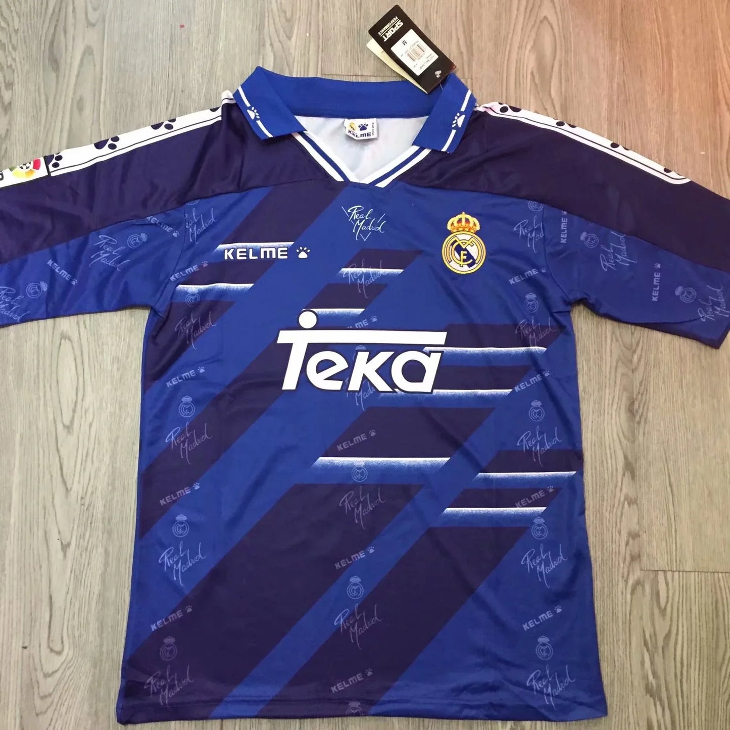 Camisola Secundária Real Madrid 1995/96