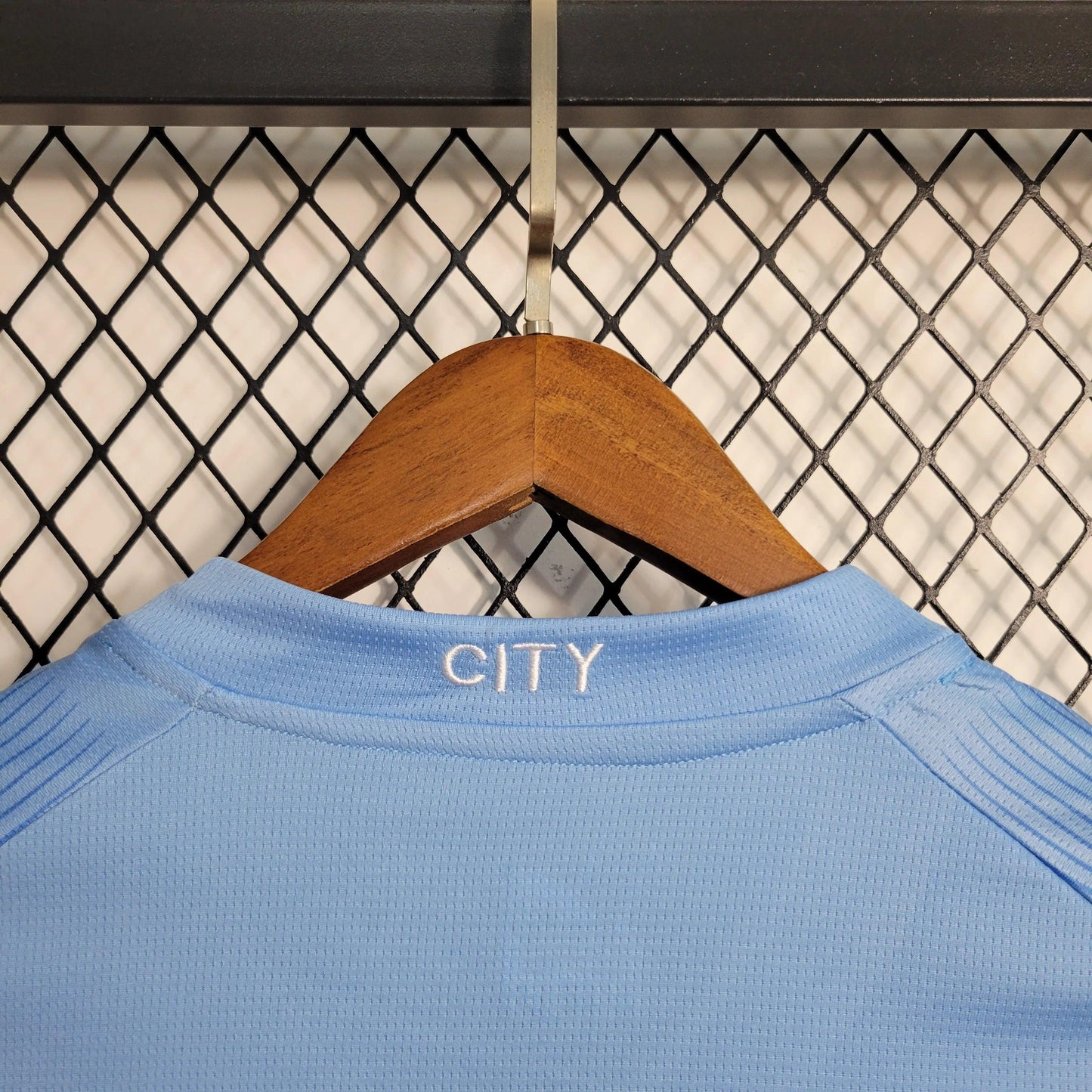 Camisola Principal Manchester City 2023/24 Manga Comprida