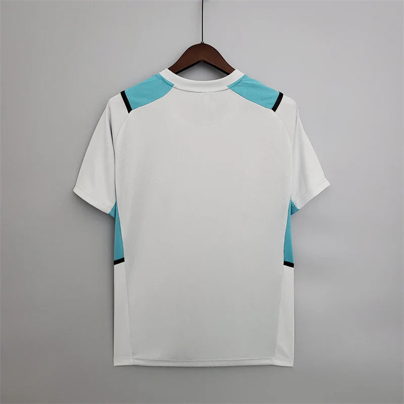 Maillot d'entraînement Manchester City gris blanc 2021/22 