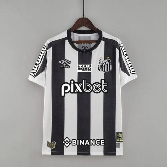 Secondary Shirt + all sponsors Santos 2022/23