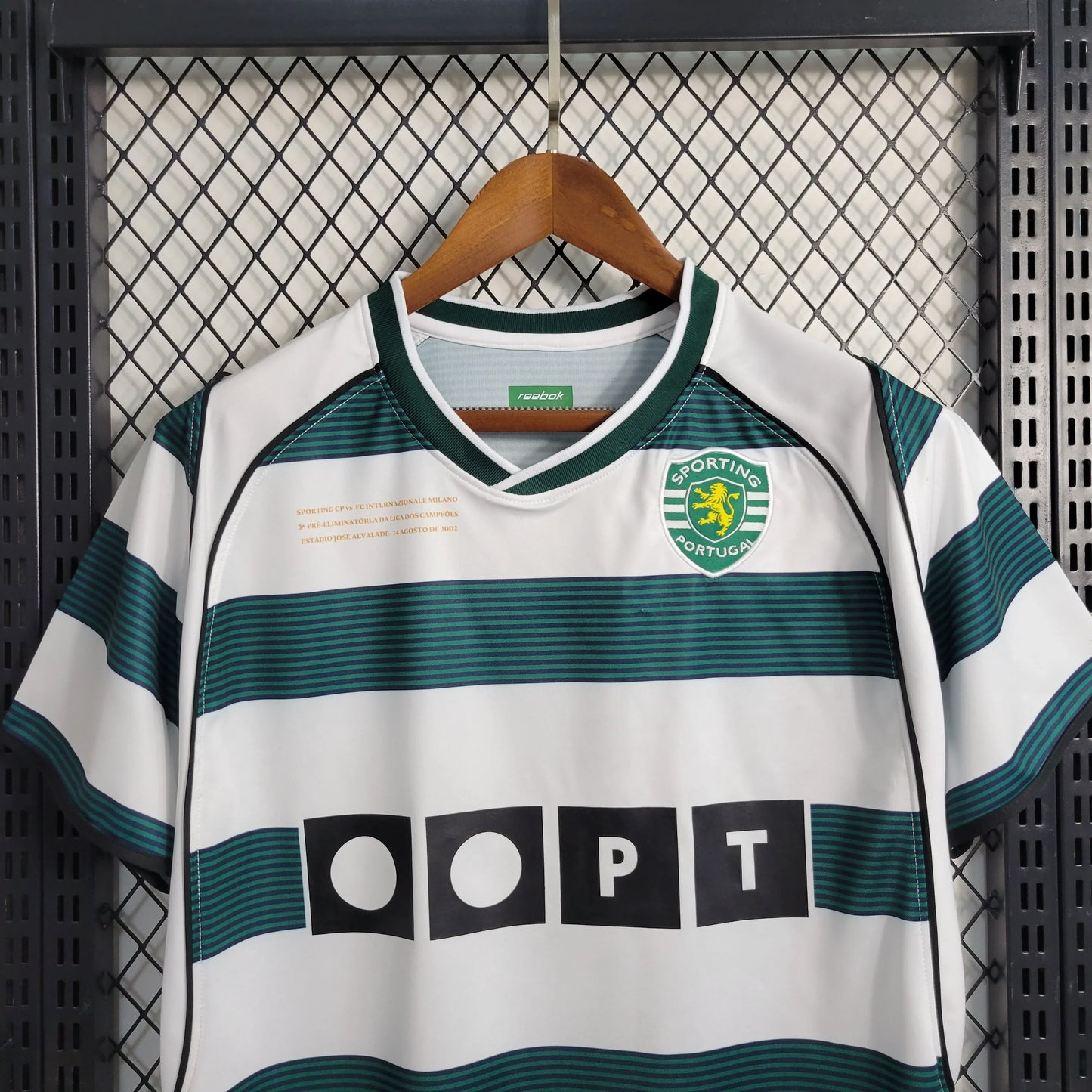 Maillot commémoratif du Sporting 2001/2003 