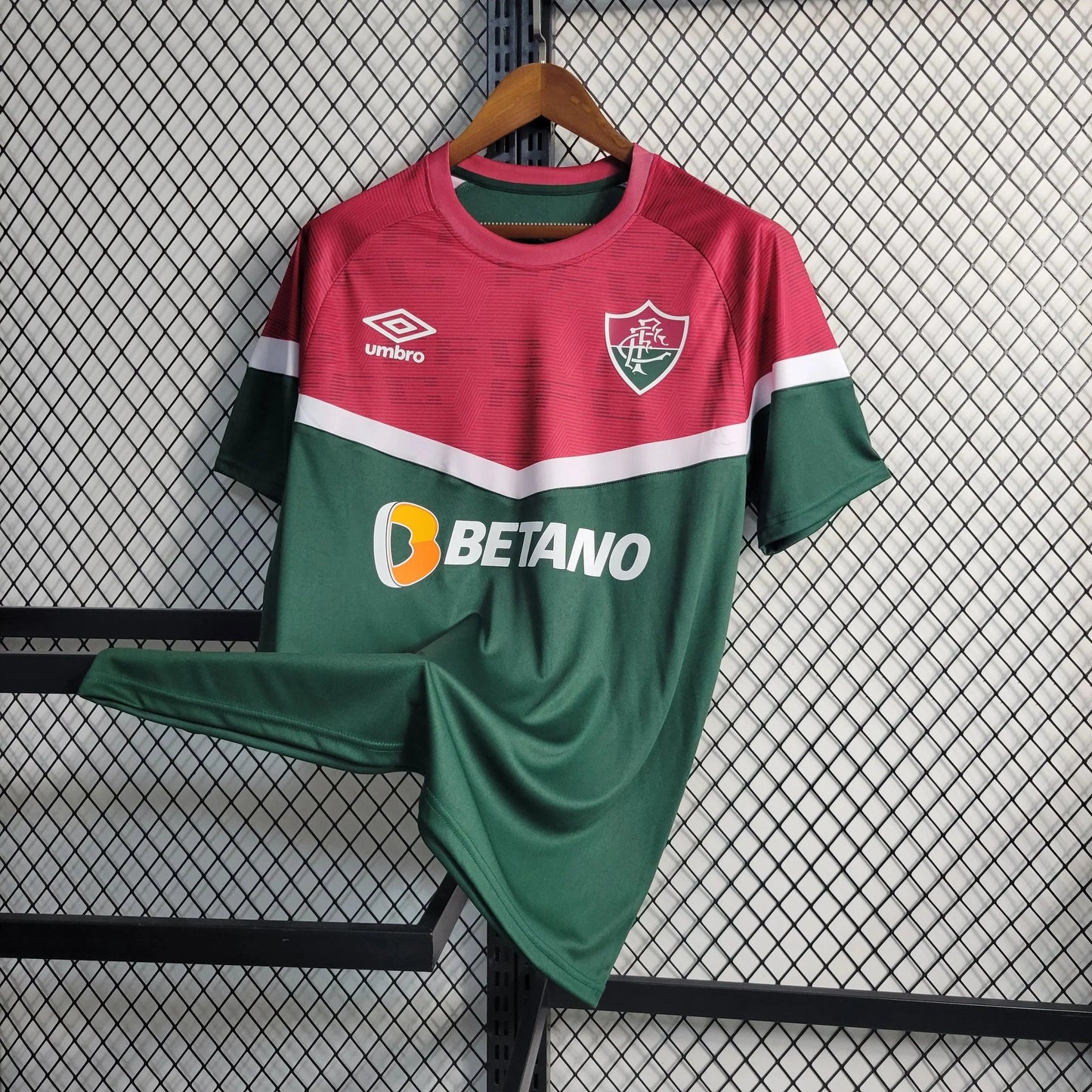 Fluminense Training ShirtCelestial green Red 2023/24