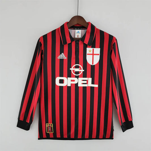 Maillot domicile manches longues AC Milan 99/00 