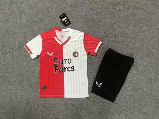 Kit Criança Principal Feyenoord 2023/24