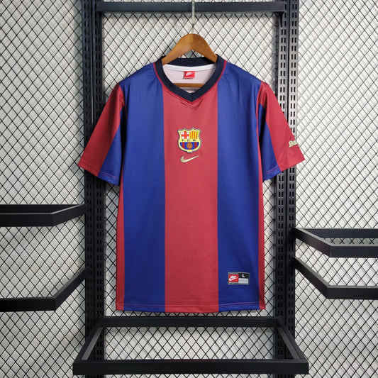 Maillot domicile Barcelone 1998/99 