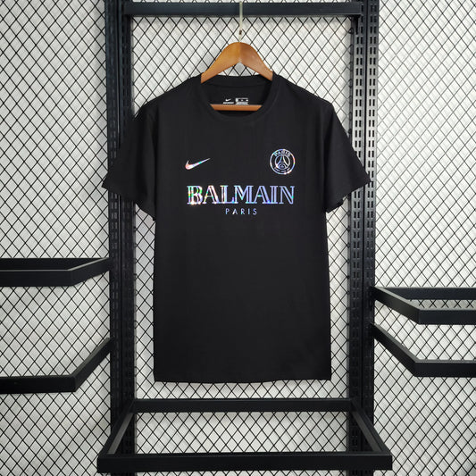 Camisola Balmain Black PSG 2023/24