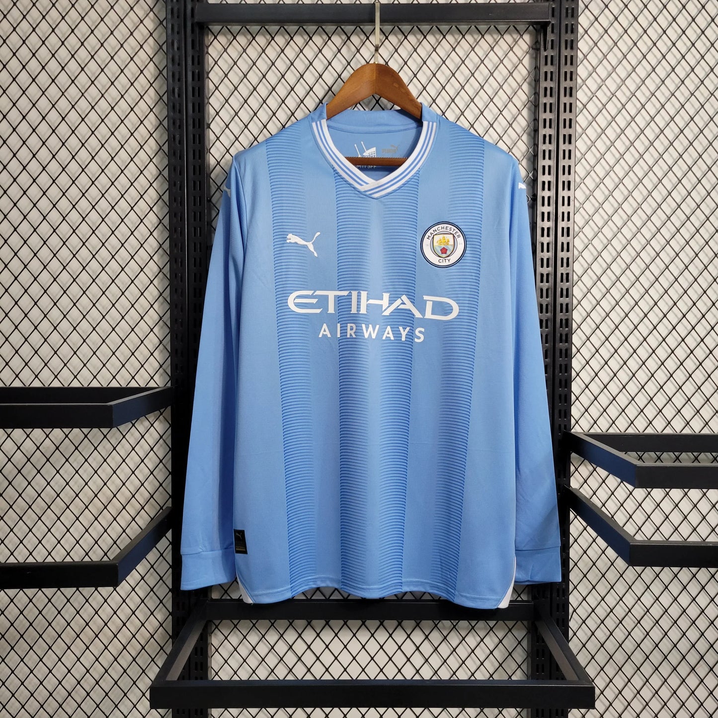 Maillot domicile manches longues Manchester City 2023/24 