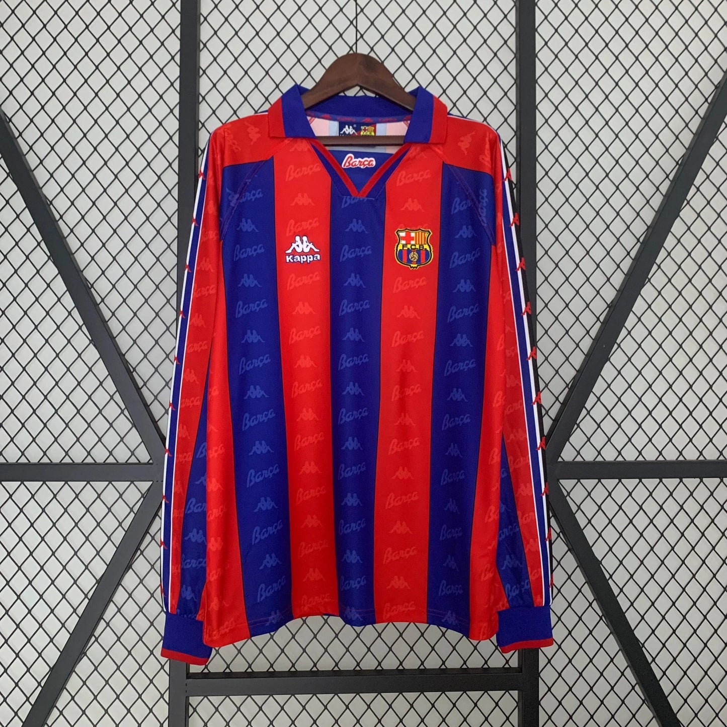 Camisola Principal Barcelona Manga Comprida 1992/95