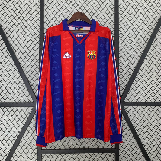 Barcelona Long Sleeve Home Shirt 1992/95