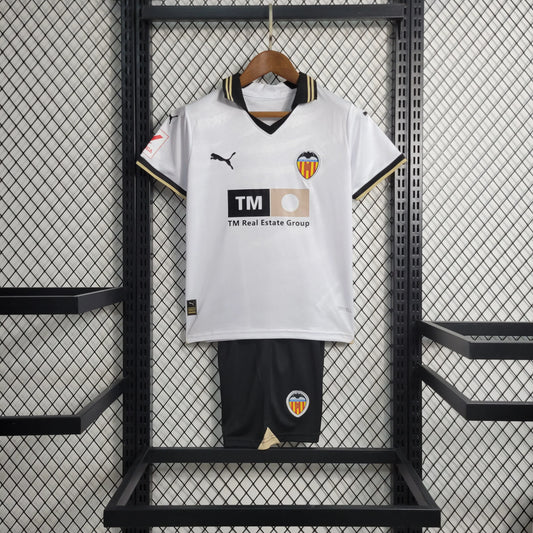 Valencia 2023/24 Home Kids Kit