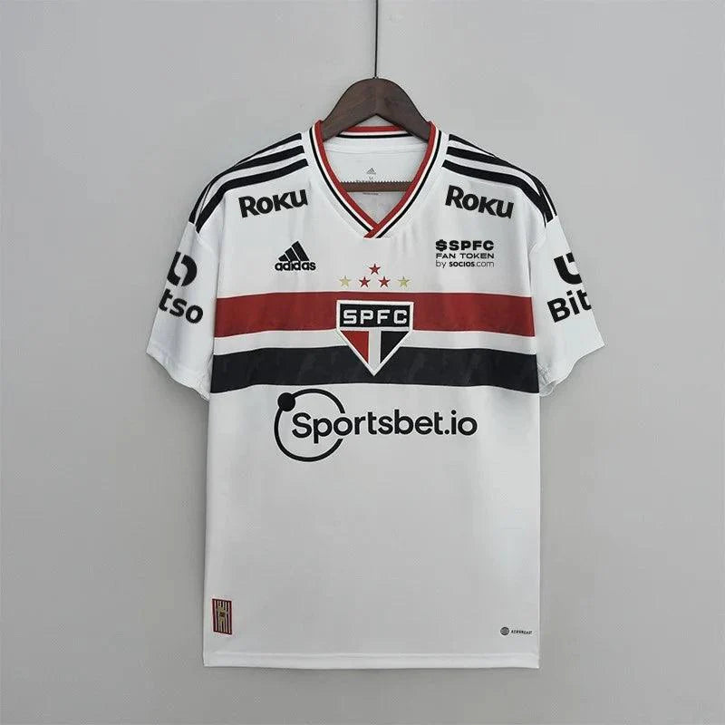 Home Shirt + all sponsors São Paulo 2022/23