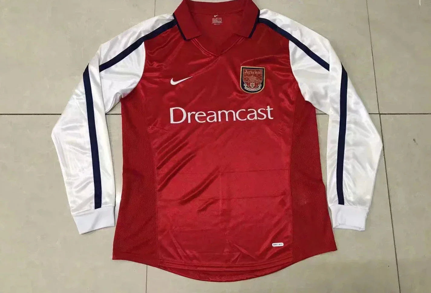 Camisola Principal Arsenal Manga Comprida 2000