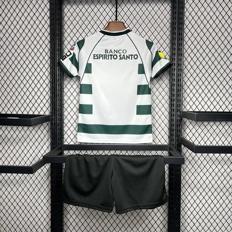 Kit Criança Principal Sporting 2001/2003- Stock 6/7 anos