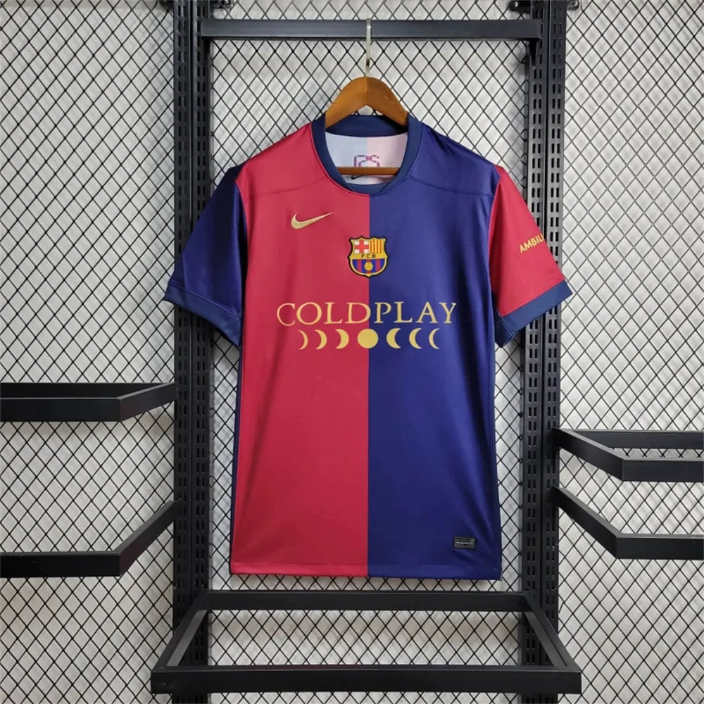 Camisola Co-Branded ColdPlay Principal Barcelona 2024/25