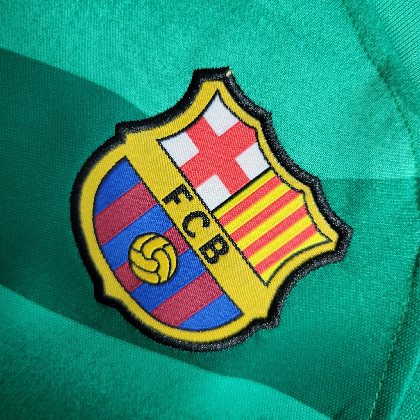 Kit Criança GK Green Barcelona 2023/24