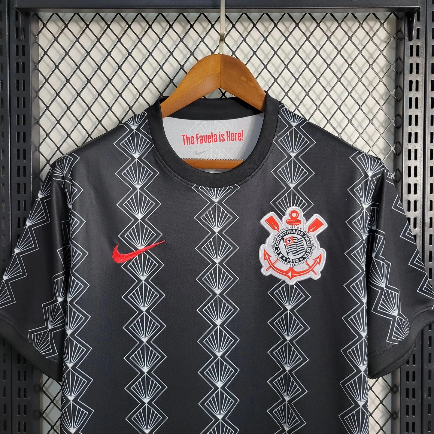 Maillot d'entraînement Corinthians Noir 2023/24 