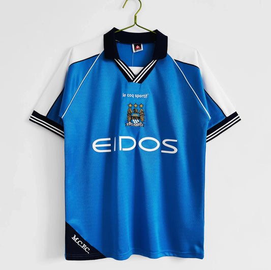 Camisola Principal Manchester City 1999/01