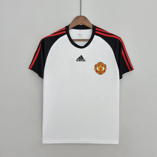 Maillot d'entraînement blanc Manchester United 2022/23 