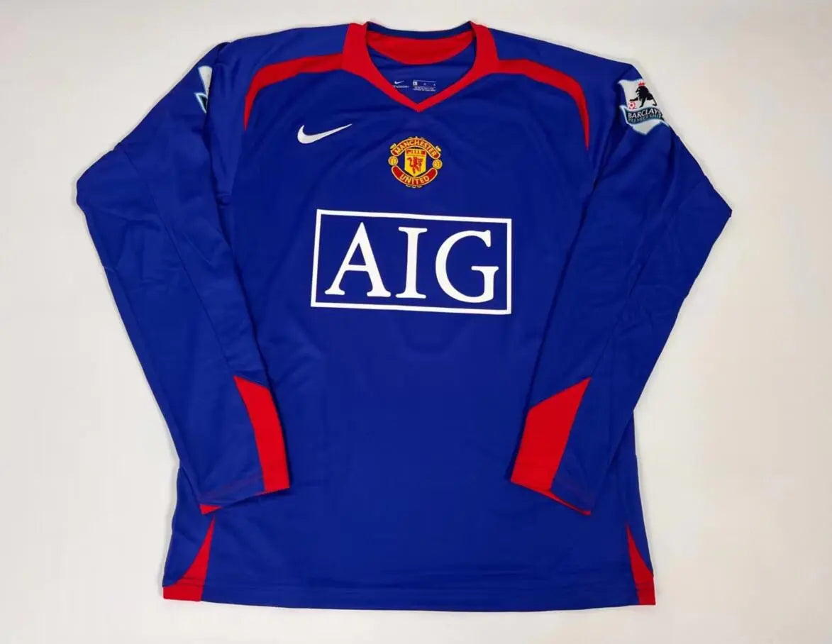 Camisola Terceira Manchester United Manga Comprida 2006/07