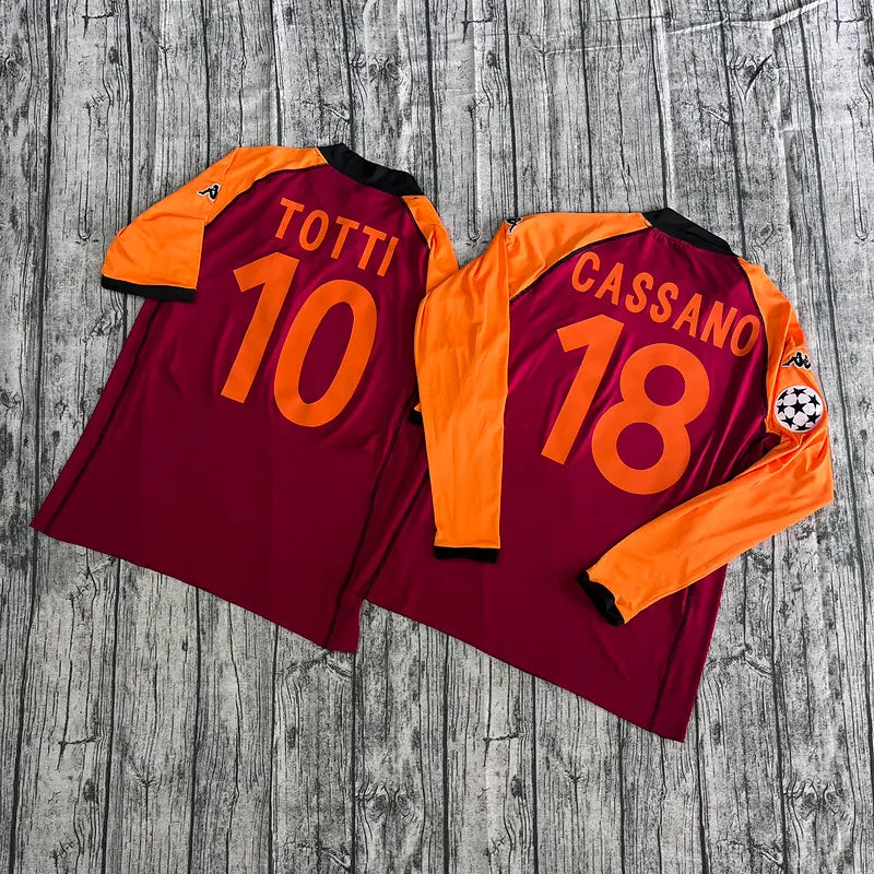 Camisola Principal Roma Manga Comprida 2002/03