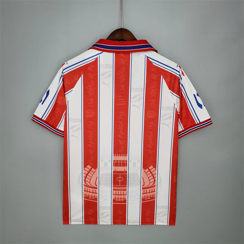 Maillot domicile de l'Atlético de Madrid 1996/97 