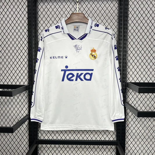 Camisola Principal Real Madrid 1994/95 Manga Comprida