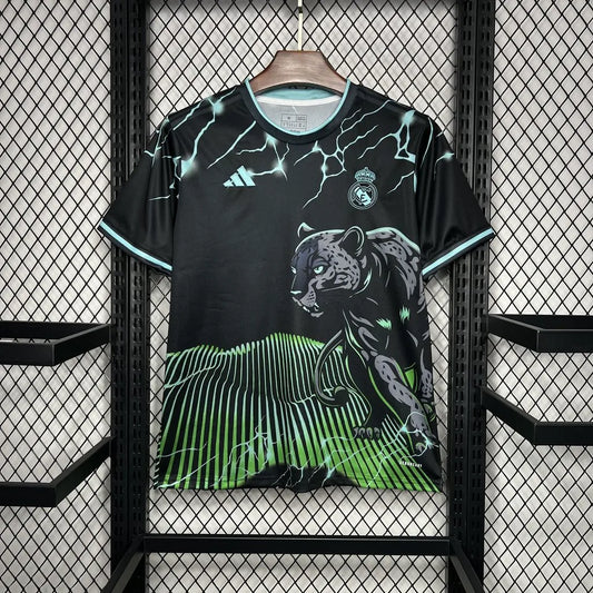 Camisola Special Edition Black and Green Real Madrid 2024/25