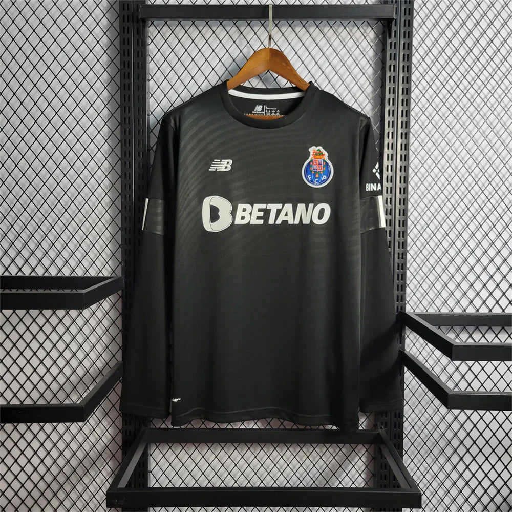 GK Black Porto 2022/23 Long Sleeve Shirt