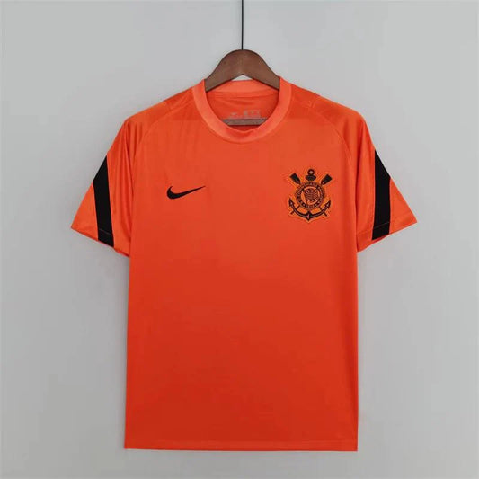 Maillot d'entraînement d'avant-match Corinthians orange 2022/23 