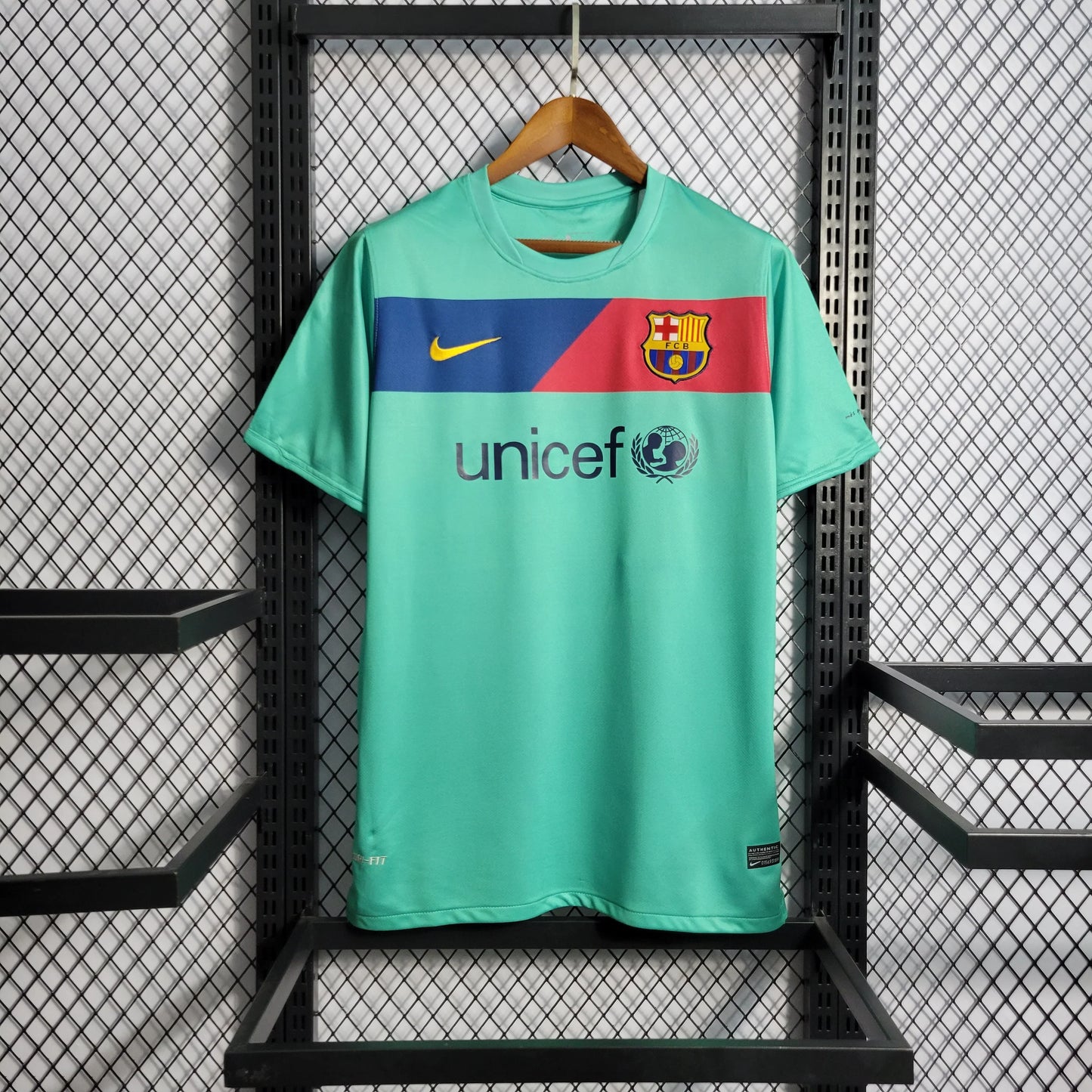 Maillot secondaire Barcelone 2010/11 