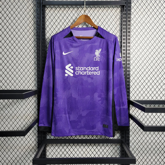 Liverpool 2023/24 Troisième maillot à manches longues 