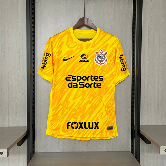 Camisola GK Yellow Corinthians 2024/25 + all sponsors