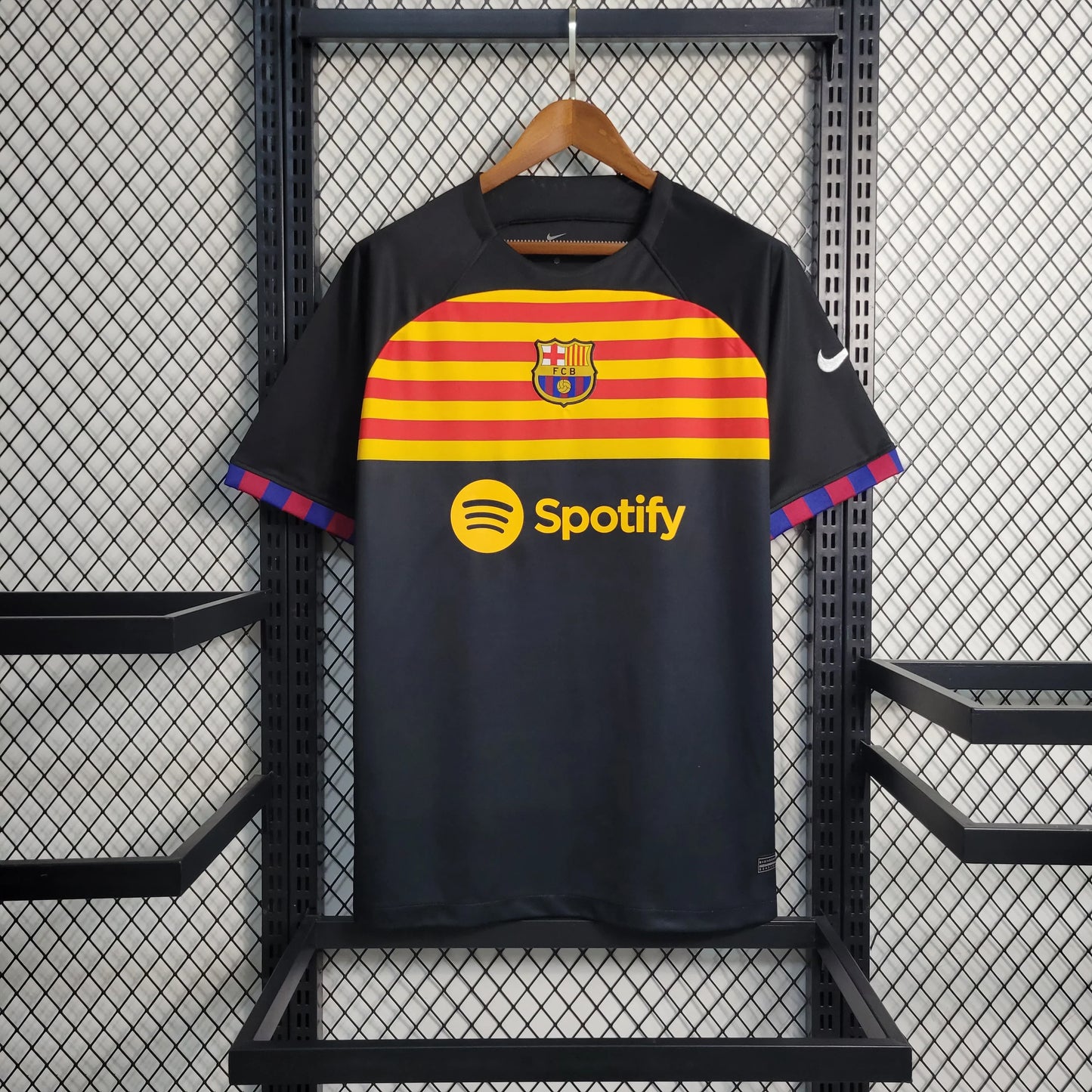 Maillot d'entraînement Barcelone Noir 2023/24 