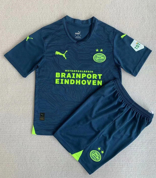 Kit Criança Terceira PSV Eindhoven 2023/24