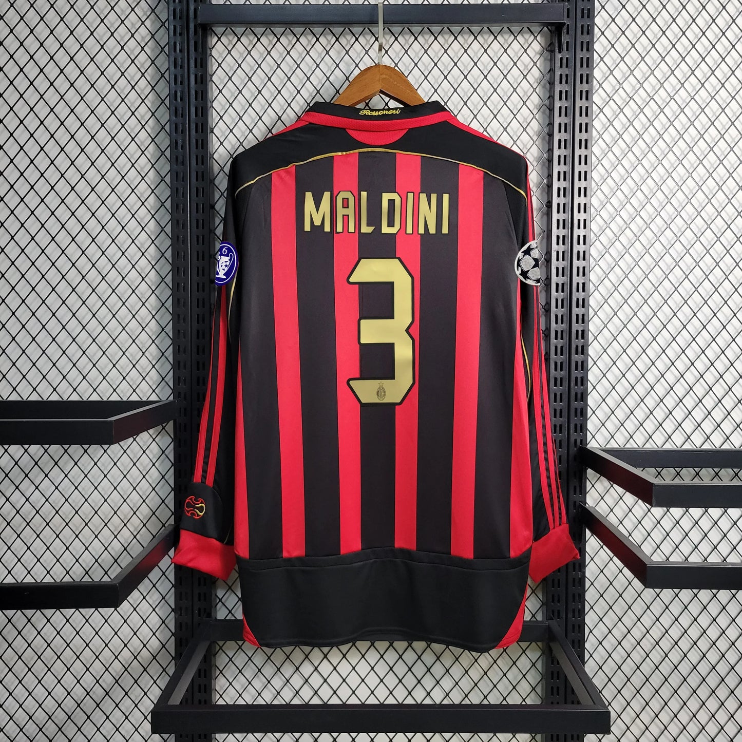 Maillot domicile manches longues AC Milan 2006/07 