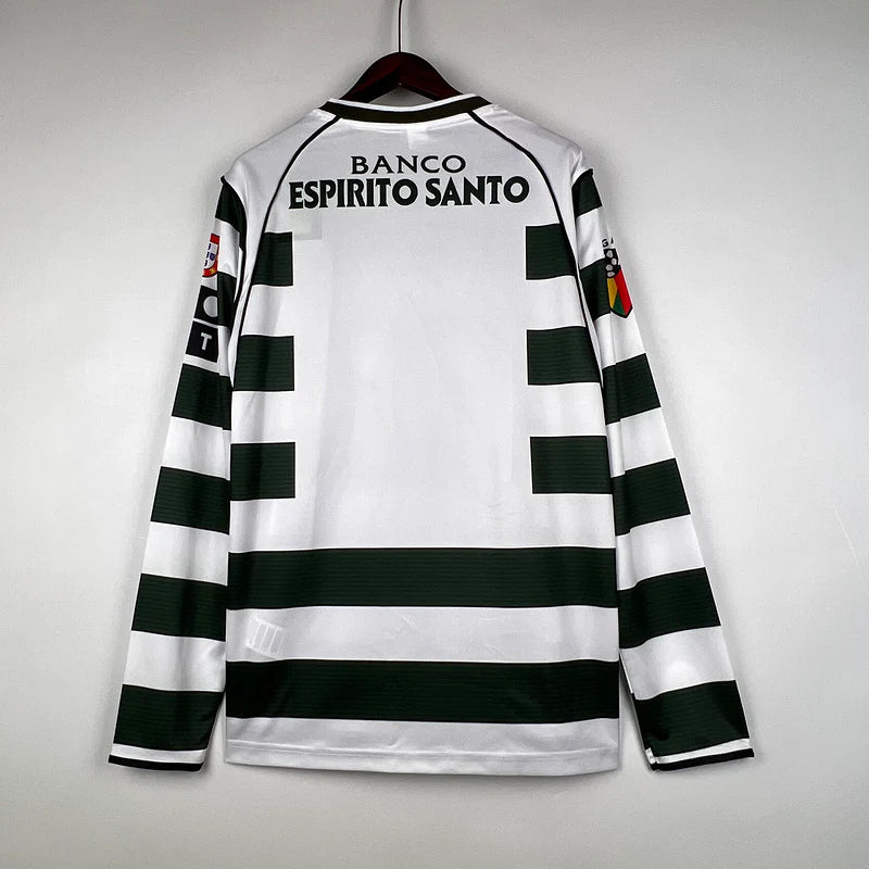 Camisola Principal Sporting 2001/03 Manga Comprida