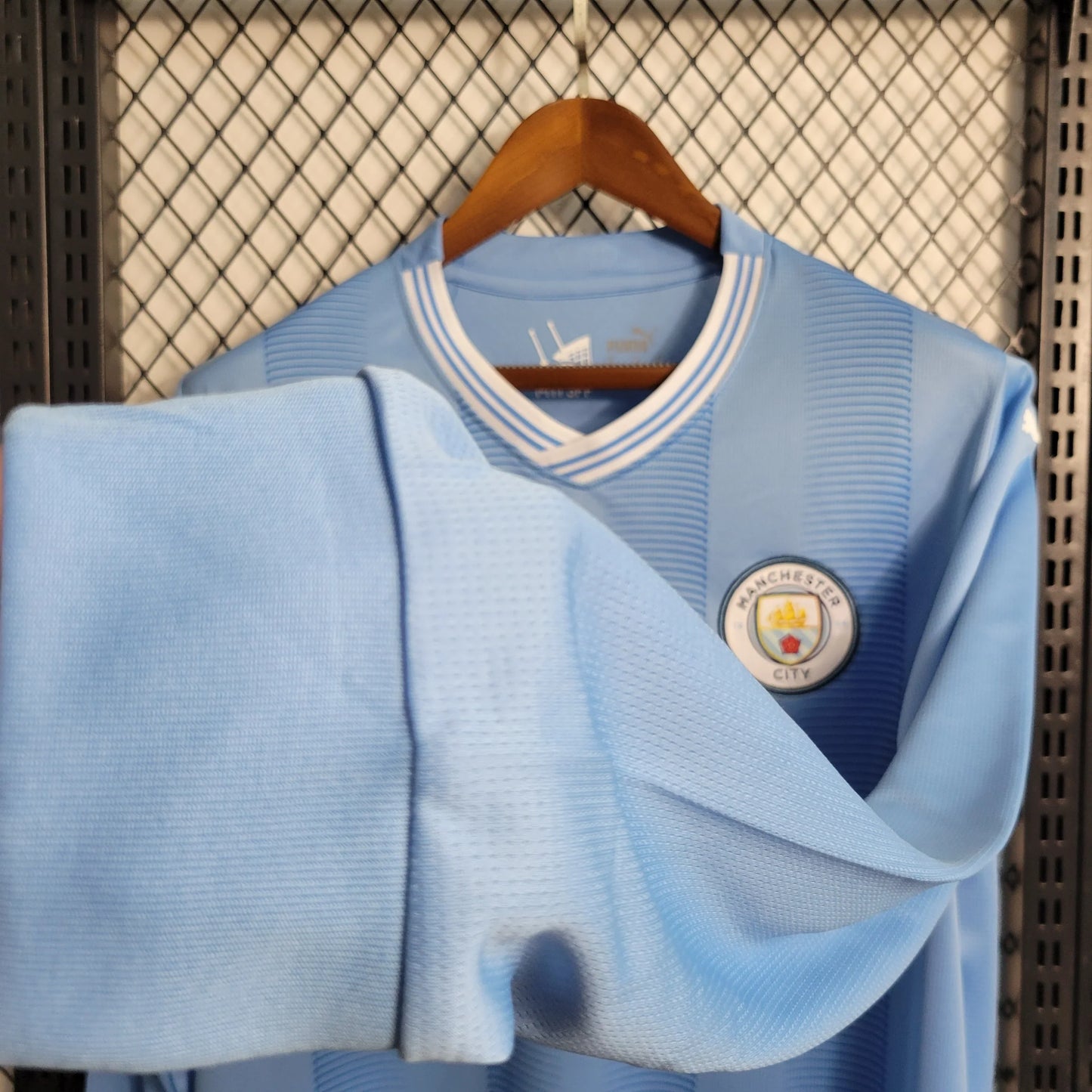 Manchester City 2023/24 Long Sleeve Home Shirt