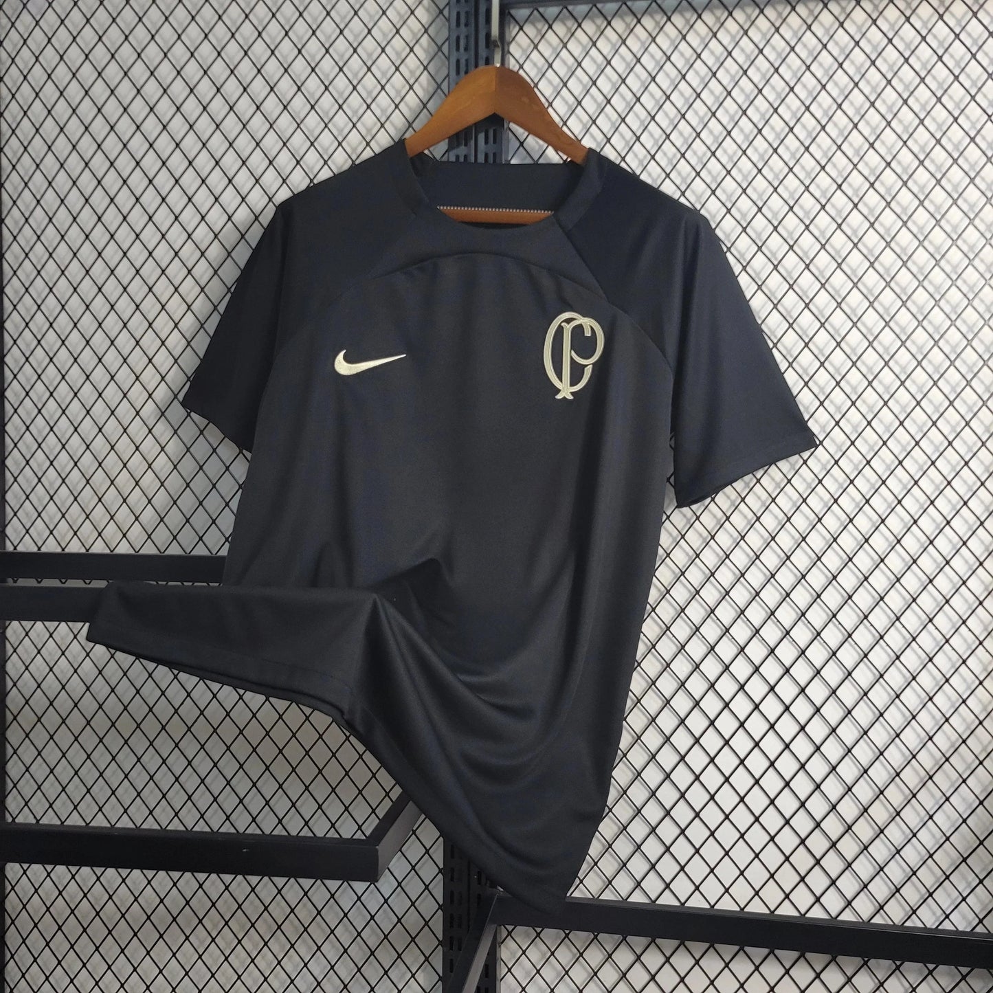 Maillot d'entraînement Corinthians Noir 2022/23 