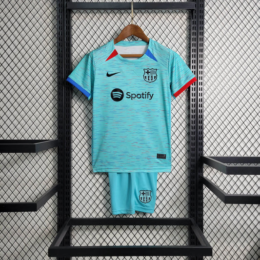 Kit Troisième Enfant Barcelone 2023/24 