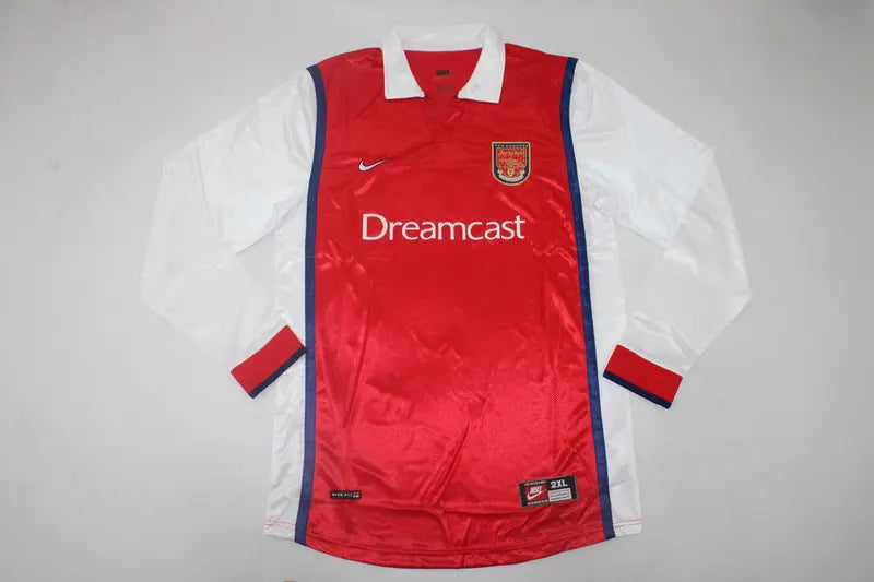 Arsenal Home Shirt Long Sleeve 99/00