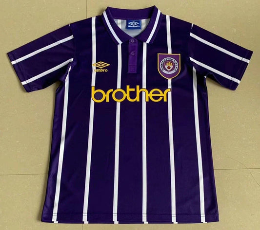 Maillot secondaire Manchester City 1992/93 