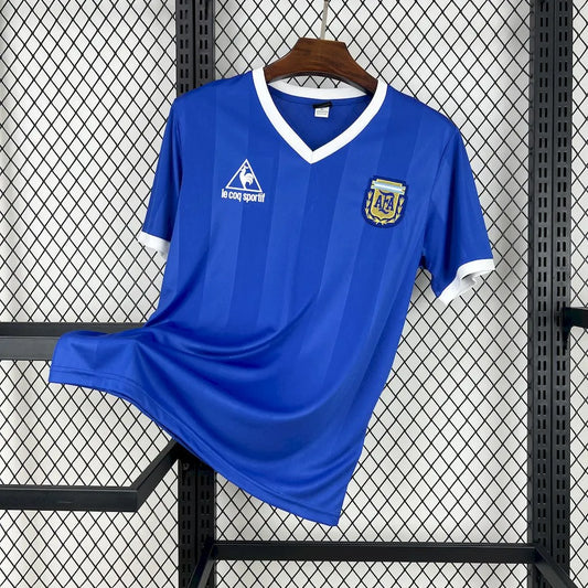 Camisola Secundária Argentina 1986