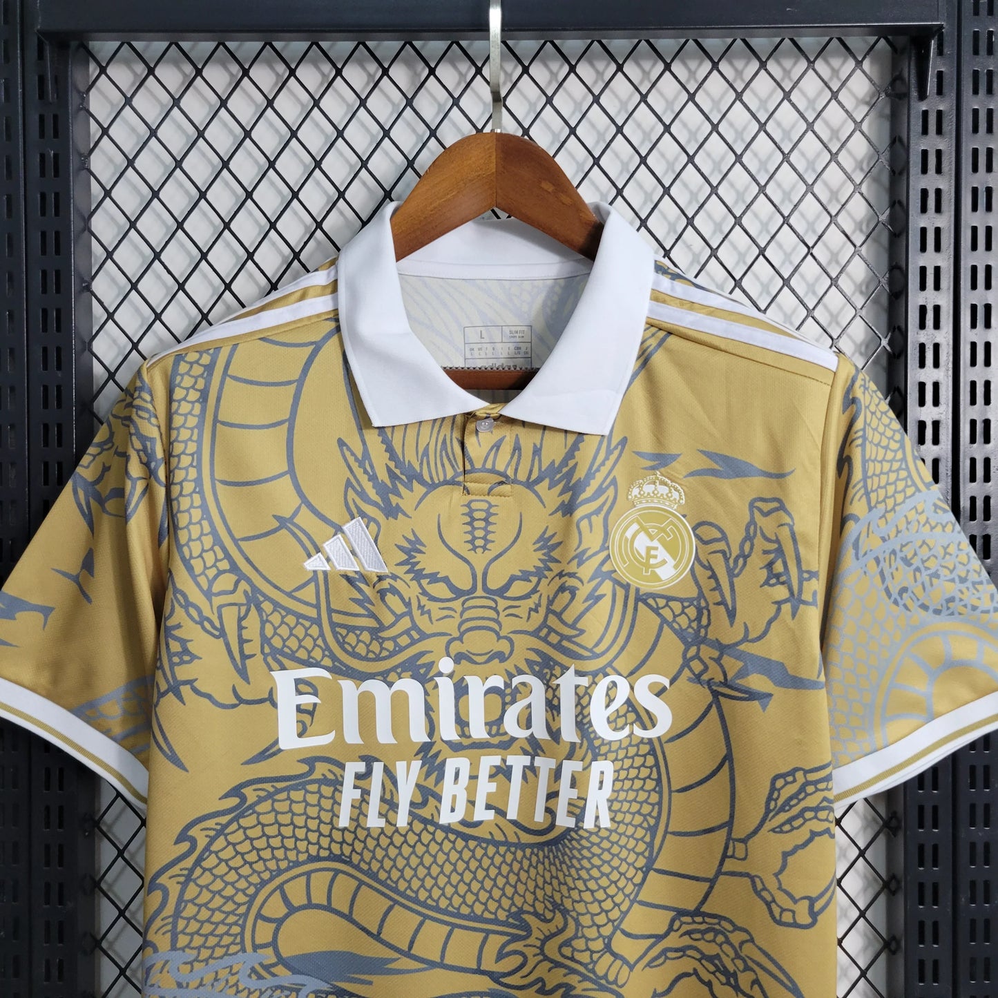 Camisola Real Madrid Yellow Special Edition Dragon 2023/24