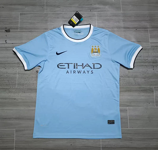 Camisola Principal Manchester City 2013/14