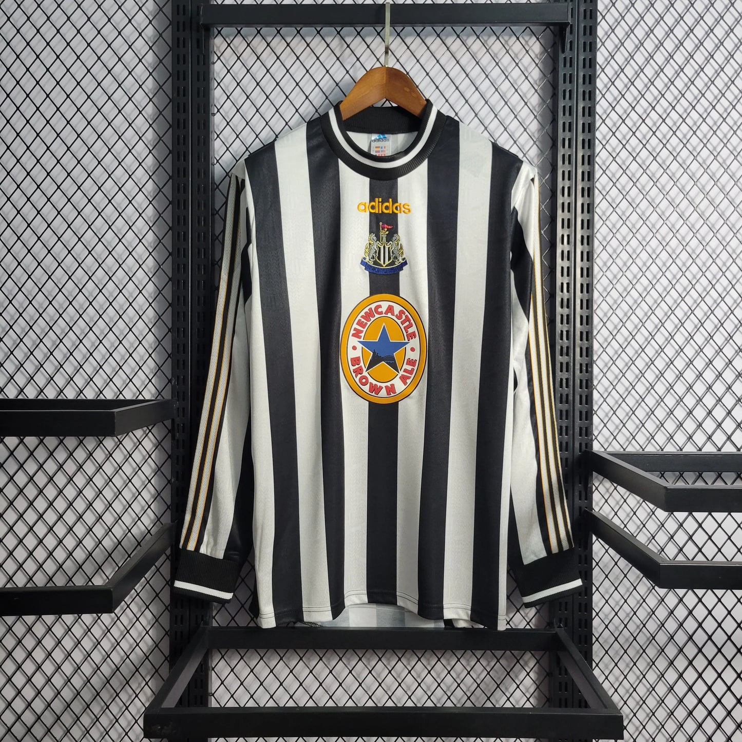 Camisola Principal Newcastle Manga Comprida 1995/97