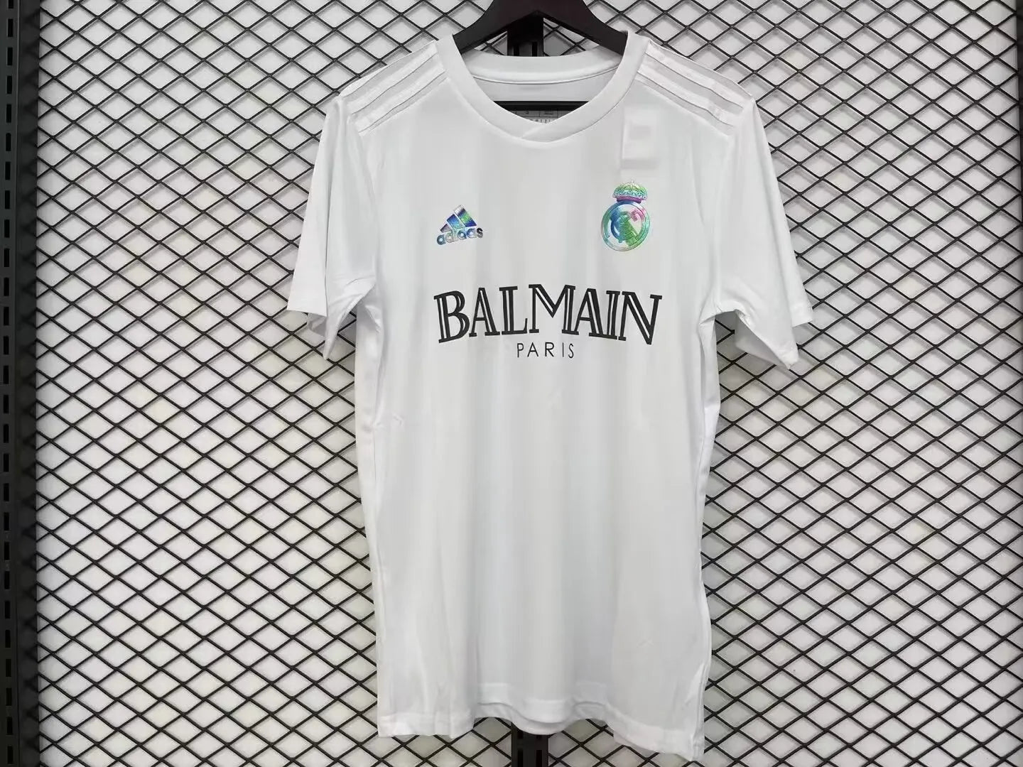 Camisola Balmain White Real Madrid 2024/25